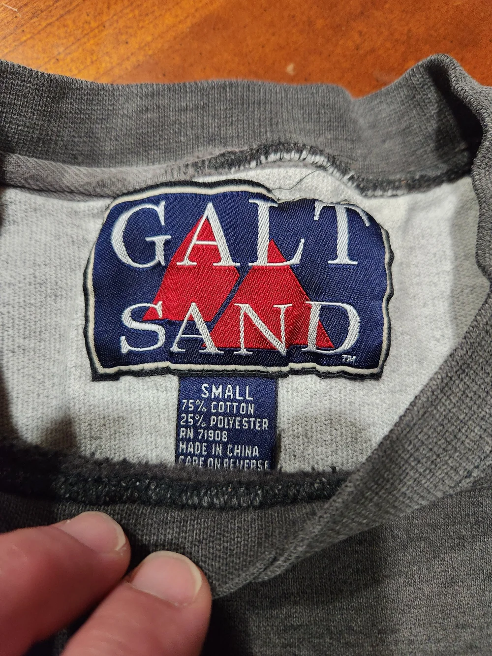 Vintage Galt Sand Cincinnati Sweatshirt Men Size Small